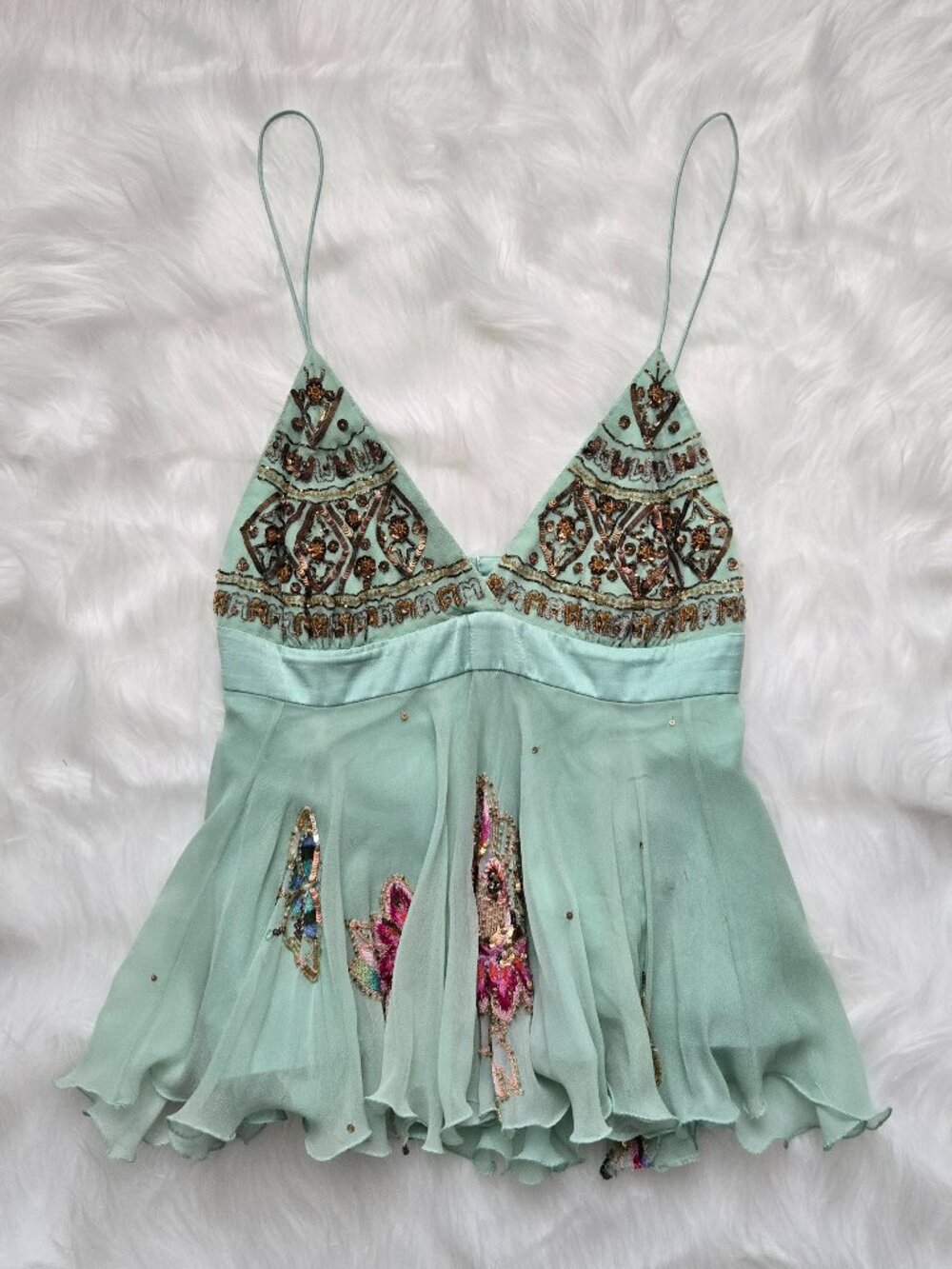 Rare Vintage Holy Grail Ultimate Matthew Williamson Masterpiece Fairy Camisole - Picture 2 of 11